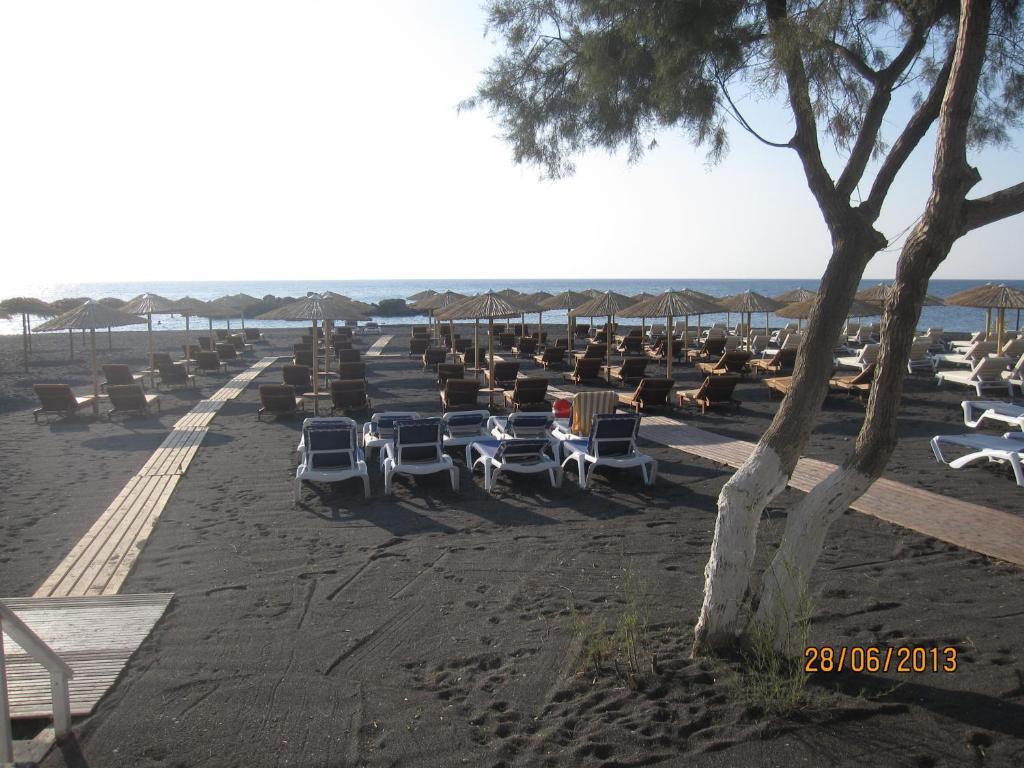 Villa Gambas Beach Studios Kamári Kültér fotó
