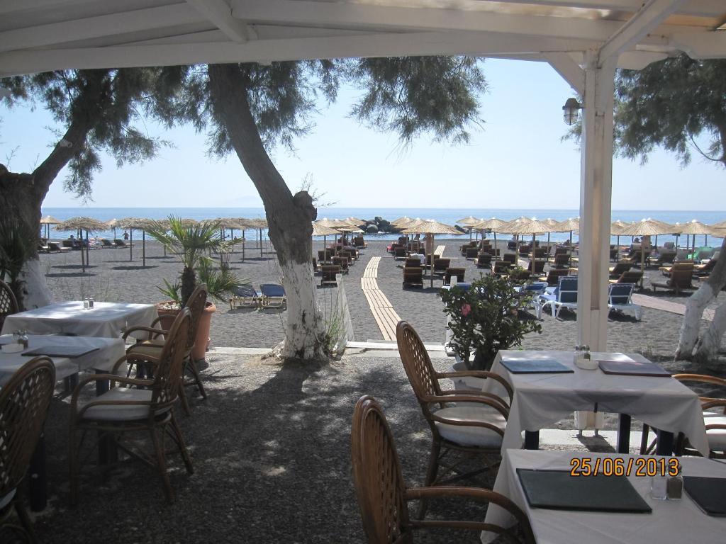 Villa Gambas Beach Studios Kamári Kültér fotó